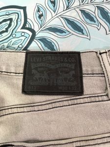 Levi’s Gray Slim Jeans 512 Fit (30w/32L)