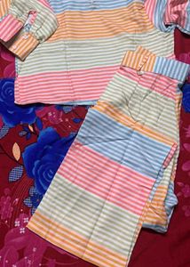 Leriya Fashion T Shirt Pant Co-ord Set With Gifts