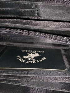 Beverly Hills Black Clutch