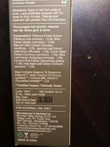 Ayurvedic Herb Enriched Head massage Oil