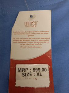 Unimod XL Blue knit Pants Super Streachable