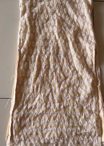 tan colour kurthi set