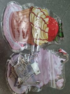 Safety Pin Keeping Bags With Zip Lock