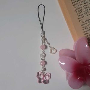 Butterfly Phone Charm Handmade