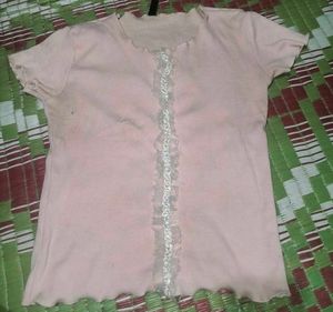 Pink Cute Lace Top 🎀💕
