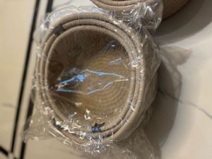 6 pieces Woven Storage Baskets just 399