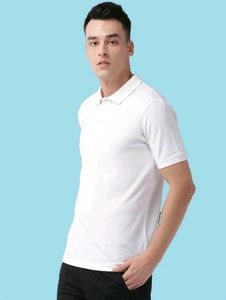 Men's White Polo T-Shirt