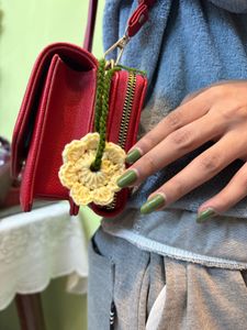 Crochet Flower bag accessori