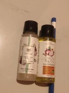Onion Shampoo And Oil
