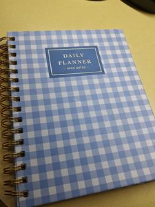 Daily Planner - Open Dated