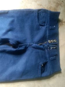 Stylish Dark Blue Denim Jeans