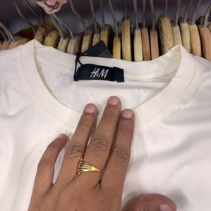 New White Basic Tee