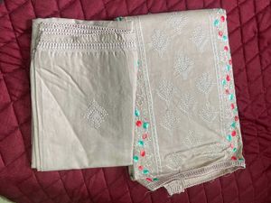 Best Quality Embrodry Work Dress Fabric