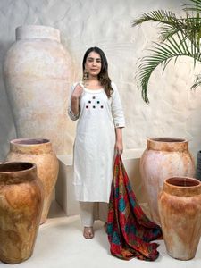 Flex Cotton Khadi Suit On Sale