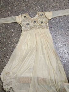 Elegant Embroidered Ethnic Gown