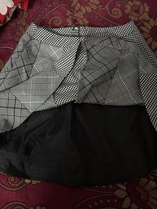Plaid Mini Skirt