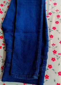 Dark Wash High-Waisted Jeans