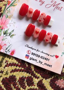 Red Heart Press-On Nails