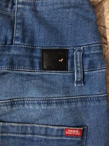Denim Blue Jeans Hardly Worn Good Condition