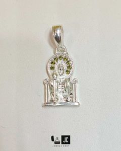 &#34;Pure Silver Hanuman Ji Pendant | Spiritual Locket