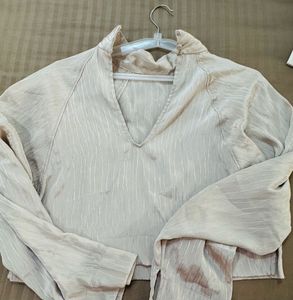 Elegant Beige Blouse