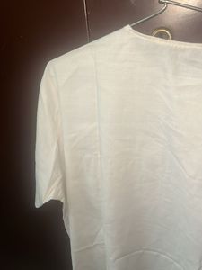 White Embroidered Kurta