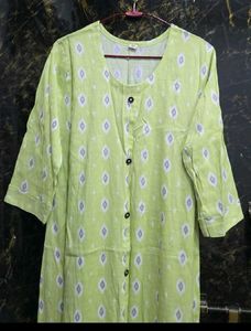 Ikkat Print Kurta