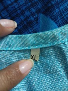 Sky-blue Girlish Kurti