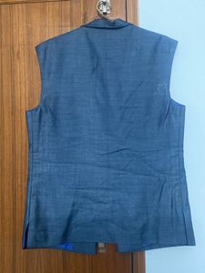 Blue Waistcoat &amp; Trouser Set