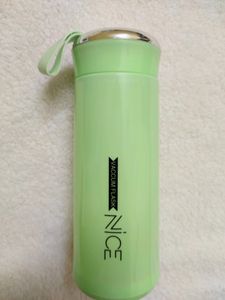 Nice Premium Glass Water Bottle, 400ml