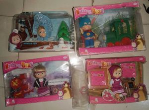 Masha and the Bear Toy Bundle - 4 Sets!