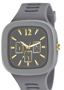 Stylish Blue/White/Grey/Black Dial Watch