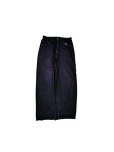 Purple Washed Baggy Jeans