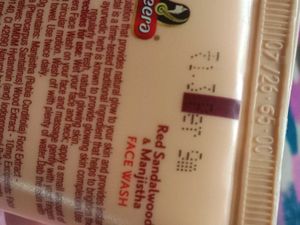 Face Wash Red Sandalwood Manjistha All Skin Types