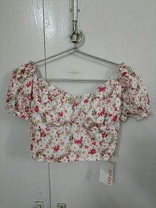 Urbanic shirred top with tag