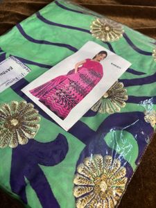 Embroidered Saree