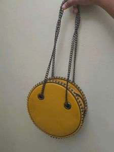 Stylish Mustard Crossbody Bag