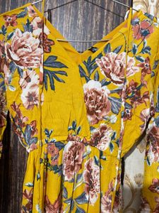 Floral Print Maxi Dress