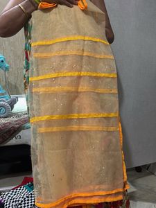 Floral Skirt With Shrug N Dupatta