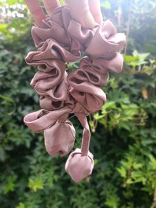 Satin Tulip Hair Tie