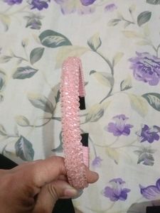 Baby Pink Hair Band For Girls