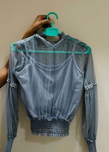 Party Wear Top , Stretchy And Bery Comfortable