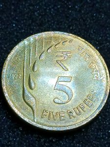 Rs 5/- New Coin 2022