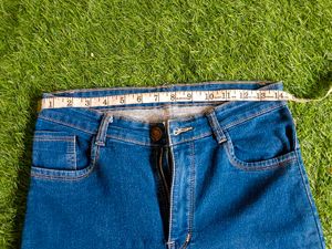 Blue Unisex Jeans Denim