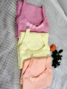 Pastel Cami Tank Tops 3-Set🌸