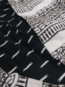 Black &amp; White Print Dress