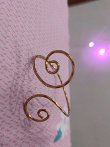 Gold Upper Arm Cuff Bracelet ✨ Asthetic