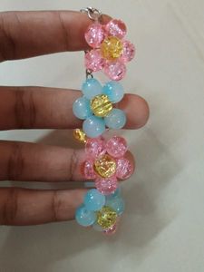 Beaded Braceles, Watch Dial Bracelet Bangles (Silk