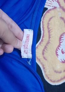 Pink Boutique International Brand Blue Crop T
