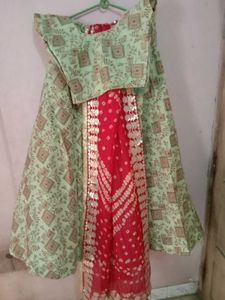 Printed Lehenga Choli Set